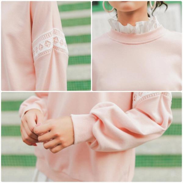 レディース　上下別売り　スウェット　フリル　スカート　ミニ丈　長袖　カジュアル　キュート　可愛い　フェミニン　きれいめ　上品　エレガント　おしゃれ　お出かけ　デイリー　お呼ばれ　大きいサイズ　ピンク　ホワイト　S　M　L　サイズ　送料無料