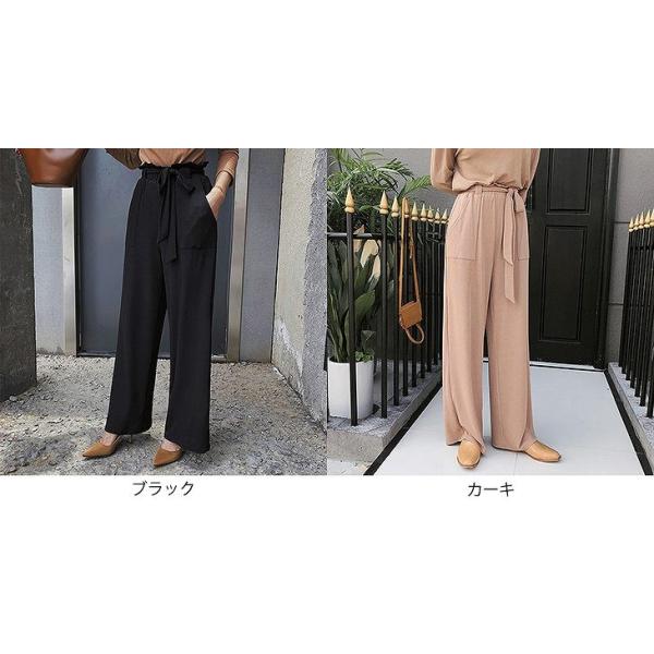 レディース　アンクルパンツ　ウエストゴム　クロップドパンツ　半端丈　ボトムス　カジュアル　キュート　可愛い　フェミニン　きれいめ　エレガント　おしゃれ　お出かけ　オフィス　デイリー　普段着　ブラック　カーキ　S　M　L　サイズ　送料無料