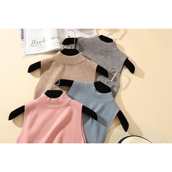 レディース ベスト ニット セーター ノースリーブ トップス カジュアル キュート フリーサイズ 送料無料