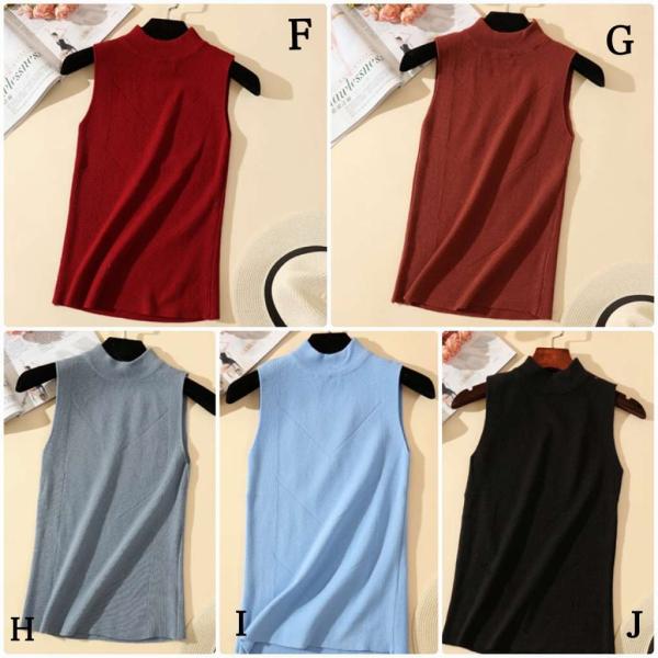 レディース ベスト ニット セーター ノースリーブ トップス カジュアル キュート フリーサイズ 送料無料