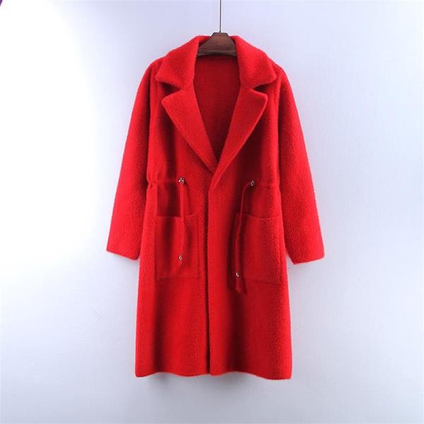 レディース コート ジャケット アウター ブラック レッド ブラウン ホワイト フリーサイズ ワンサイズ 送料無料