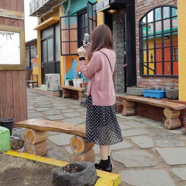 レディース カーディガン ニット ジャケット アウター 羽織 長袖 トップス ピンク ブルー ネイビー フリーサイズ ワンサイズ 送料無料