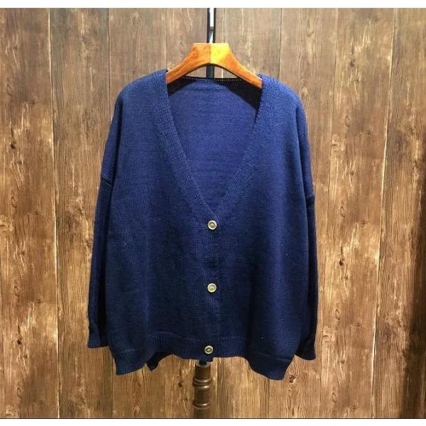 レディース カーディガン ニット ジャケット アウター 羽織 長袖 トップス ピンク ブルー ネイビー フリーサイズ ワンサイズ 送料無料