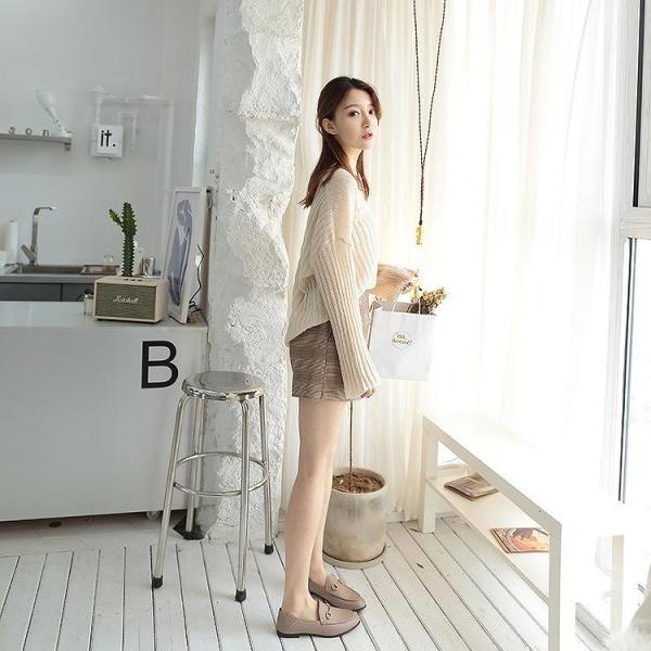 レディース スカート ハイウエスト チェック柄 ミニ丈 秋 冬 ボトムス ブラウン S M L サイズ 送料無料