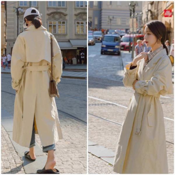 レディース チェスターコート ジャケット ロング丈 アウター 秋 冬 ベージュ S M L XL サイズ 送料無料