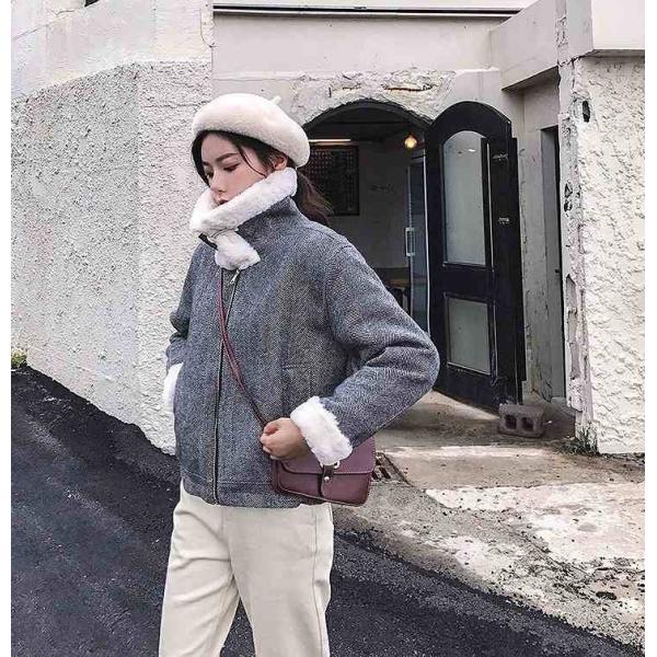 レディース　ヘリンボーン　ウールコート　ジャケット　アウター　秋　冬　カジュアル　長袖　キュート　大人　可愛い　フェミニン　きれいめ　エレガント　おしゃれ　お出かけ　お呼ばれ　デイリー　オフィス　普段着　ブラック　S　M　L　サイズ　送料無料