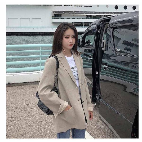 レディース　スーツ　テーラードジャケット　シングル　オーバーサイズ　スカート　ミニ丈　カジュアル　キュート　可愛い　フェミニン　きれいめ　上品　エレガント　おしゃれ　お出かけ　オフィス　お呼ばれ　ベージュ　S　M　L　XL　サイズ　送料無料