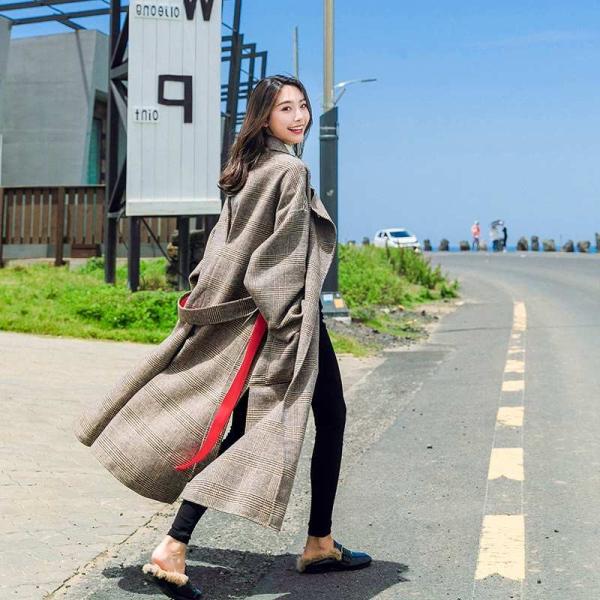レディース　ウールコート　チェスターコート　ロング丈　ジャケット　アウター　秋　冬　カジュアル　キュート　大人　可愛い　フェミニン　きれいめ　エレガント　おしゃれ　お出かけ　お呼ばれ　デイリー　オフィス　普段着　ブラウン　S　M　L　XL　サイズ　送料無料