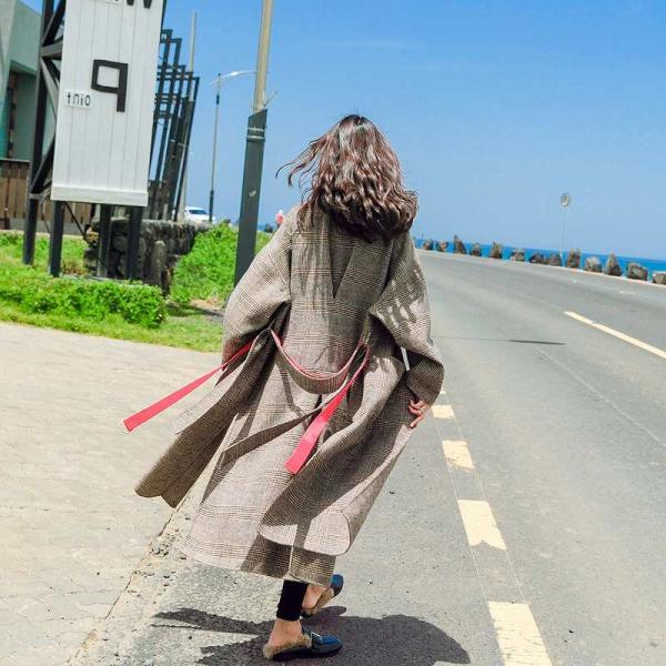 レディース　ウールコート　チェスターコート　ロング丈　ジャケット　アウター　秋　冬　カジュアル　キュート　大人　可愛い　フェミニン　きれいめ　エレガント　おしゃれ　お出かけ　お呼ばれ　デイリー　オフィス　普段着　ブラウン　S　M　L　XL　サイズ　送料無料