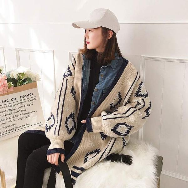 レディース　カーディガン　ニット　オーバーサイズ　ゆったり　ジャケット　アウター　羽織　長袖　トップス　カジュアル　キュート　大人　可愛い　フェミニン　おしゃれ　お出かけ　オフィス　デイリー　普段着　ベージュ　ブラック　レッド　フリーサイズ　送料無料