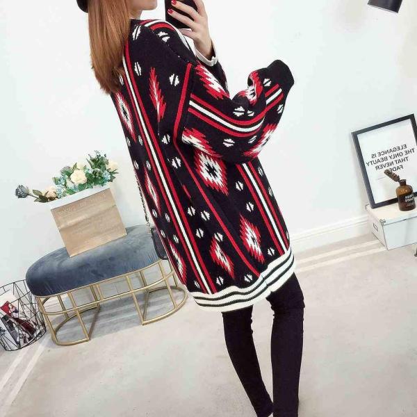 レディース　カーディガン　ニット　オーバーサイズ　ゆったり　ジャケット　アウター　羽織　長袖　トップス　カジュアル　キュート　大人　可愛い　フェミニン　おしゃれ　お出かけ　オフィス　デイリー　普段着　ベージュ　ブラック　レッド　フリーサイズ　送料無料