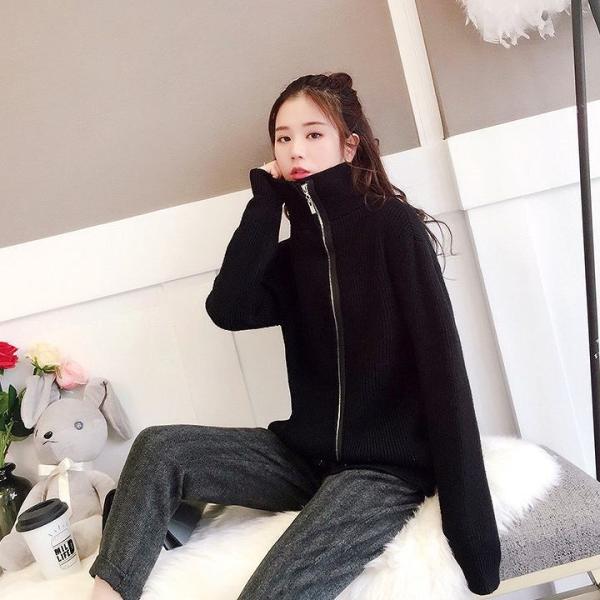 レディース　カーディガン　ソリッドカラー　ニット　シンプル　ゆったり　ジャケット　アウター　羽織　長袖　トップス　カジュアル　キュート　大人　可愛い　フェミニン　おしゃれ　お出かけ　オフィス　デイリー　普段着　ベージュ　ブラック　レッド　送料無料