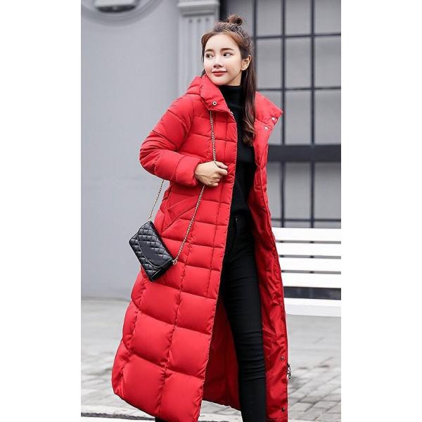 レディース　中綿ジャケット　フェイクファー　エイコファー　ダウンジャケット　コート　アウター　秋　冬　カジュアル　キュート　大人　可愛い　大人女子　おしゃれ　お出かけ　デイリー　オフィス　レッド　ホワイト　ブラック　ブラウン　グレー　カーキ　送料無料