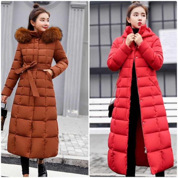 レディース　中綿ジャケット　フェイクファー　エイコファー　ダウンジャケット　コート　アウター　秋　冬　カジュアル　キュート　大人　可愛い　大人女子　おしゃれ　お出かけ　デイリー　オフィス　レッド　ホワイト　ブラック　ブラウン　グレー　カーキ　送料無料