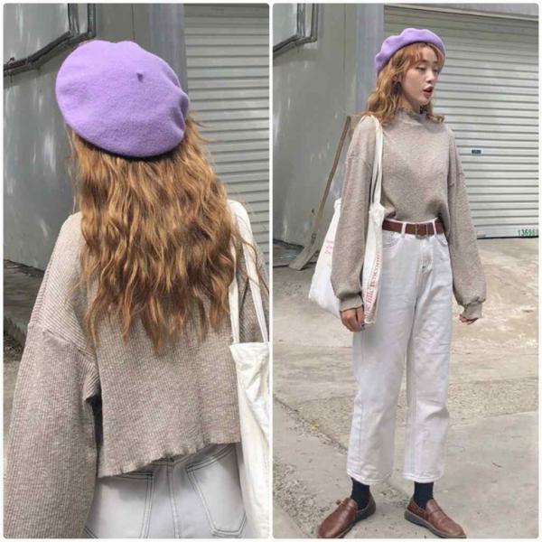 レディース　ニット　セーター　ハイネック　長袖　あったか　ゆったり　オーバーサイズ　トップス　秋　冬　カジュアル　キュート　大人　可愛い　大人女子　フェミニン　おしゃれ　お出かけ　オフィス　デイリー　ブラック　ブルー　ベージュ　フリーサイズ　送料無料