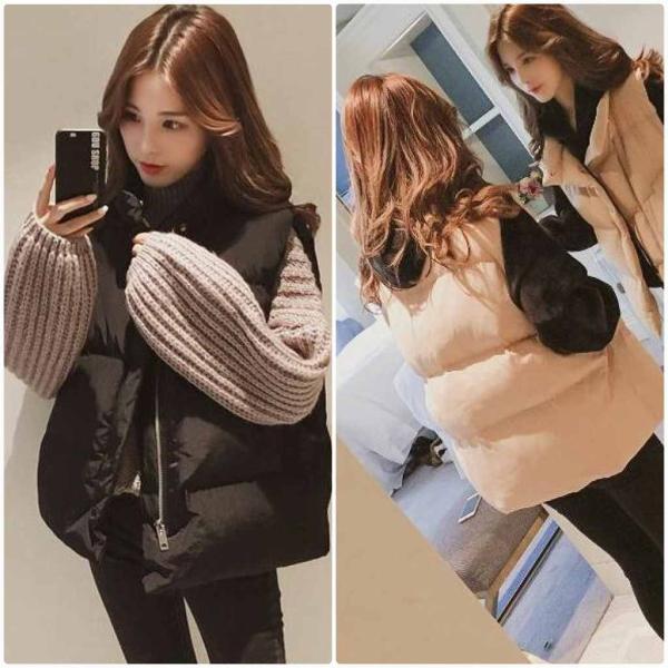 レディース　中綿ジャケット　ベスト　コート　アウター　秋　冬　カジュアル　キュート　大人　可愛い　大人女子　フェミニン　きれいめ　エレガント　おしゃれ　お出かけ　お呼ばれ　デイリー　オフィス　ブラック　ブラウン　ベージュ　S　M　L　XL　サイズ　送料無料