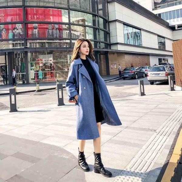 レディース　チェスターコート　ジャケット　ロング丈　アウター　秋　冬　カジュアル　キュート　大人　可愛い　大人女子　フェミニン　きれいめ　エレガント　おしゃれ　お出かけ　お呼ばれ　デイリー　オフィス　イエロー　ブルー　ベージュ　フリーサイズ　送料無料