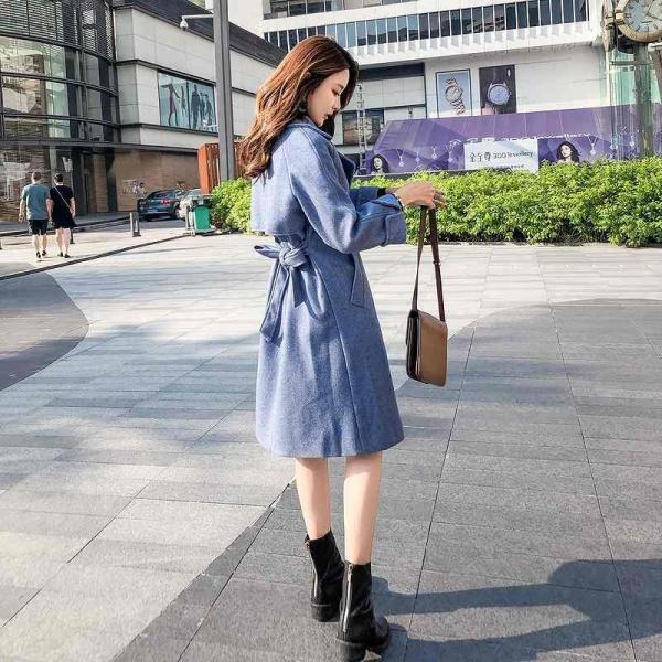 レディース　チェスターコート　ジャケット　ロング丈　アウター　秋　冬　カジュアル　キュート　大人　可愛い　大人女子　フェミニン　きれいめ　エレガント　おしゃれ　お出かけ　お呼ばれ　デイリー　オフィス　イエロー　ブルー　ベージュ　フリーサイズ　送料無料