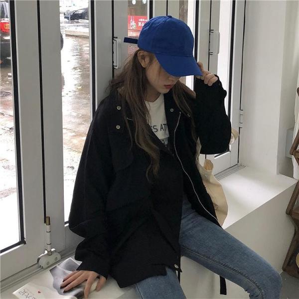 レディース　コート　ショート丈　腰紐　ジャケット　アウター　秋　冬　カジュアル　キュート　大人　可愛い　大人女子　フェミニン　きれいめ　エレガント　おしゃれ　お出かけ　お呼ばれ　デイリー　オフィス　ブラック　カーキ　フリーサイズ　送料無料