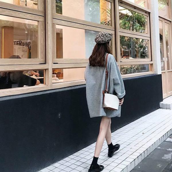 レディース　チェスターコート　ジャケット　アウター　秋　冬　カジュアル　キュート　大人　可愛い　大人女子　フェミニン　きれいめ　エレガント　おしゃれ　お出かけ　お呼ばれ　デイリー　オフィス　ダークグレー　グレー　フリーサイズ　送料無料