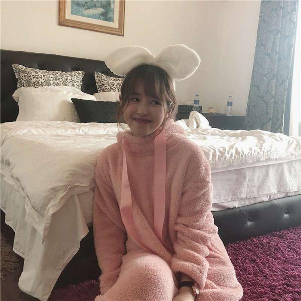 レディース　トップス　ロング　パーカー　もこもこ　フード付き　長袖　ポケット　無地　カジュアル　大人可愛い　フェミニン　ルームウェア　ナイトウェア　リラックス　ルーズ　デイリー　グレー　ピンク　フリーサイズ　送料無料