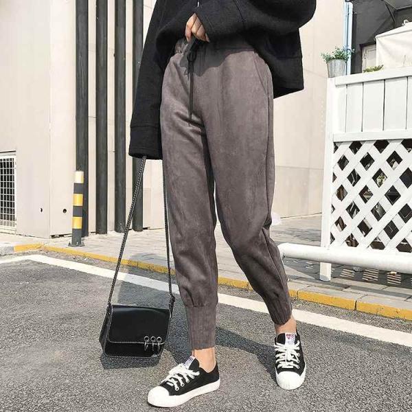 レディース　上下別売り　パーカー　ジョガーパンツ　フード付き　ウエストゴム　ゆったり　オーバーサイズ　長袖　カジュアル　キュート　可愛い　フェミニン　きれいめ　上品　エレガント　おしゃれ　お出かけ　ブラック　ピンク　グレー　フリーサイズ　送料無料