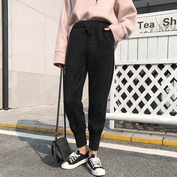 レディース　上下別売り　パーカー　ジョガーパンツ　フード付き　ウエストゴム　ゆったり　オーバーサイズ　長袖　カジュアル　キュート　可愛い　フェミニン　きれいめ　上品　エレガント　おしゃれ　お出かけ　ブラック　ピンク　グレー　フリーサイズ　送料無料