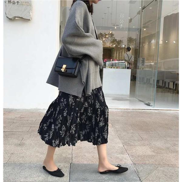 レディース　ニット　セーター　長袖　スリット　あったか　ゆったり　オーバーサイズ　プルオーバー　トップス　秋　冬　カジュアル　キュート　大人　可愛い　大人女子　フェミニン　おしゃれ　お出かけ　オフィス　デイリー　グレー　レッド　フリーサイズ　送料無料