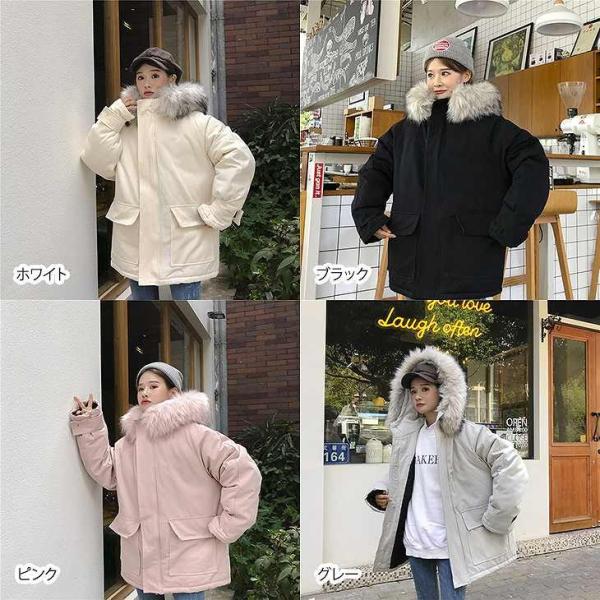 レディース　フード付き　ジャケット　エコファー　フェイクファー　アウター　コート　秋　冬　カジュアル　キュート　大人　可愛い　大人女子　フェミニン　おしゃれ　お出かけ　デイリー　オフィス　ホワイト　ブラック　ピンク　グレー　フリーサイズ　送料無料
