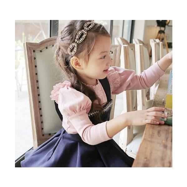 キッズ ジュニア 子供服 女 女の子 トップス ブラウス 長袖 パフスリーブ フリル 可愛い おでかけ ピンク グレー ホワイト パープル Buyee Buyee 日本の通販商品 オークションの代理入札 代理購入