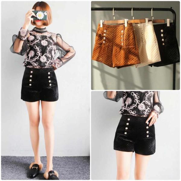 レディース　ショートパンツ　キルティング　ショーツ　ボトムス　カジュアル　キュート　可愛い　フェミニン　きれいめ　おしゃれ　お出かけ　デイリー　普段着　ベージュ　ブラウン　ブラック　S　M　L　サイズ　送料無料