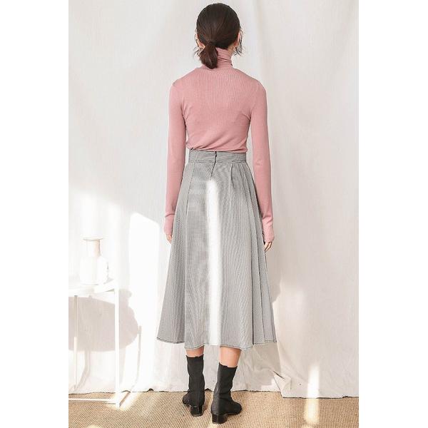 レディース　プリーツスカート　ミモレ丈　ハイウエスト　ボトムス　カジュアル　キュート　可愛い　フェミニン　きれいめ　エレガント　上品　おしゃれ　お出かけ　オフィス　デイリー　普段着　S　M　ブラック　ブラウン　サイズ　送料無料