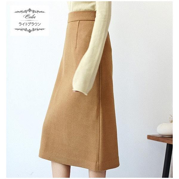 レディース　スカート　ミディ丈　ハイウエスト　ボトムス　カジュアル　キュート　可愛い　フェミニン　きれいめ　エレガント　上品　おしゃれ　お出かけ　オフィス　デイリー　普段着　ライトブラウン　ブラウン　ピンク　S　M　サイズ　送料無料