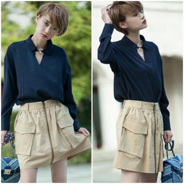 レディース　ハイウエスト　スカート　ジッパー　タイト　スリム　ボトムス　カジュアル　キュート　大人　可愛い　フェミニン　おしゃれ　お出かけ　デイリー　普段着　ブルー　グリーン　ベージュ　M　L　XL　サイズ　送料無料