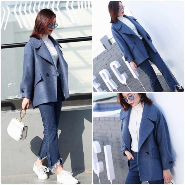 レディース　ジャケット　コート　長袖　アウター　カジュアル　長袖　キュート　大人　可愛い　フェミニン　きれいめ　エレガント　おしゃれ　お出かけ　お呼ばれ　デイリー　オフィス　普段着　ブラック　ブルー　S　M　L　サイズ　送料無料