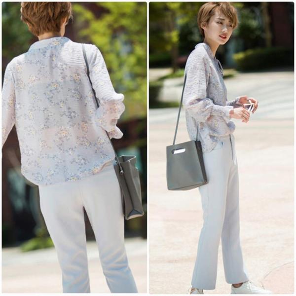 レディース　半端丈　クロップドパンツ　無地　フレア　ベルボトム　ブーツカット　ボトムス　カジュアル　キュート　可愛い　フェミニン　きれいめ　おしゃれ　お出かけ　オフィス　デイリー　普段着　ブラック　オレンジ　ホワイト　M　L　XL　サイズ　送料無料