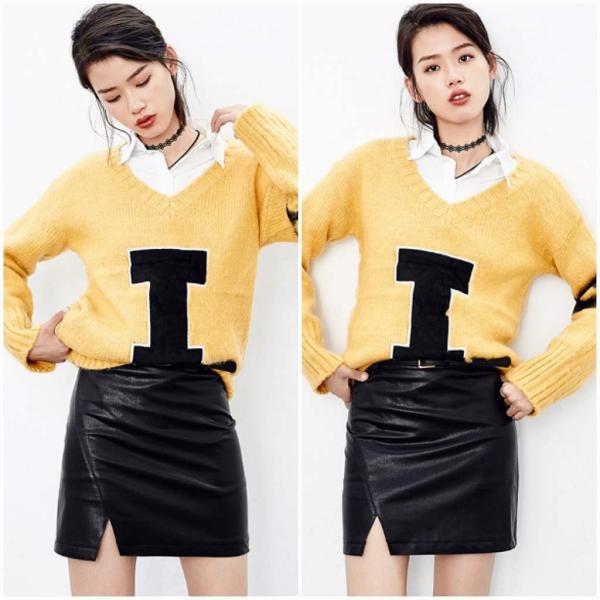 レディース　ボトムス　PUレザー　スカート　膝上丈　無地　カジュアル　キュート　大人可愛い　フェミニン　おしゃれ　お出かけ　デート　デイリー　普段着　ワイン　ブラック　M　L　XL　送料無料