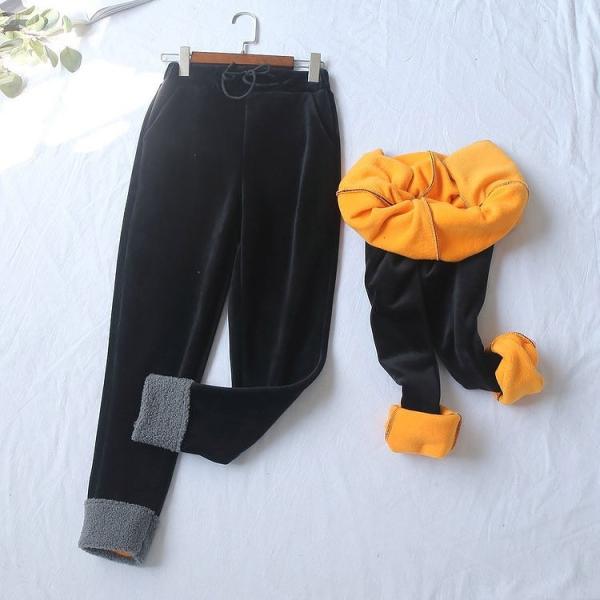 レディース　ウール　パンツ　裏起毛　ハイウエスト　ボトムス　カジュアル　キュート　可愛い　フェミニン　きれいめ　おしゃれ　お出かけ　デイリー　普段着　グレー　ブラウン　M　L　XL　送料無料