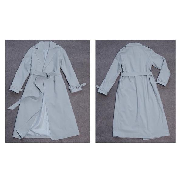 レディース　トレンチコート　ジャケット　アウター　コート　カジュアル　長袖　キュート　大人　可愛い　フェミニン　きれいめ　エレガント　おしゃれ　お出かけ　お呼ばれ　デイリー　オフィス　普段着　ブルー　ピンク　M　L　サイズ　送料無料