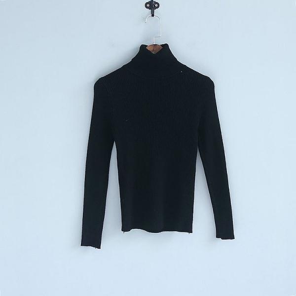 レディース　リブニット　カットソー　タートルネック　セーター　長袖　トップス　カジュアル　キュート　大人　可愛い　フェミニン　おしゃれ　お出かけ　オフィス　デイリー　普段着　ベージュ　ブルー　ホワイト　レッド　ブラック　フリーサイズ　ワンサイズ　送料無料