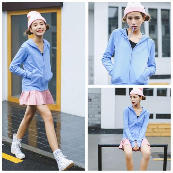 レディース　パーカー　フード付き　スウェット　長袖　ジップアップ　トレーナー　トップス　カジュアル　キュート　大人　可愛い　フェミニン　おしゃれ　デイリー　普段着　ホワイト　ブラック　ブルー　S　M　L　XL　サイズ　送料無料