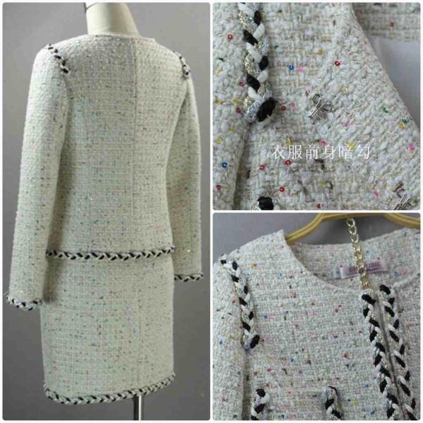 レディース　ノーカラー　丸首　スーツ　スカート　上下セット　セットアップ　スリム　タイト　ジャケット　長袖　ボトムス　入園式　入学式　卒園式　卒業式　きれいめ　おしゃれ　お呼ばれ　フォーマル　オフホワイト　XS　S　M　L　サイズ　送料無料