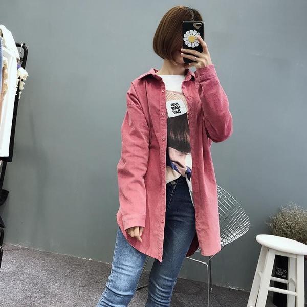 レディース　ブラウス　無地　ロング丈　シャツ　長袖　トップス　カジュアル　キュート　大人　可愛い　フェミニン　おしゃれ　お出かけ　デイリー　普段着　ホワイト　グリーン　ピンク　フリーサイズ　ワンサイズ　送料無料