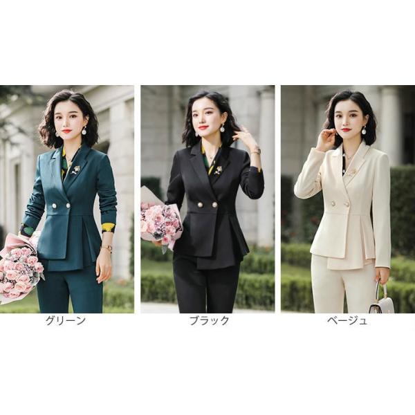 在庫有 レディース 3点セット スーツ ジャケット ブラウス ブーツカットパンツ カジュアル キュート 2xl 3xl 4xl 大きいサイズ 送料無料 最安値に挑戦 Www Endocenter Com Ua