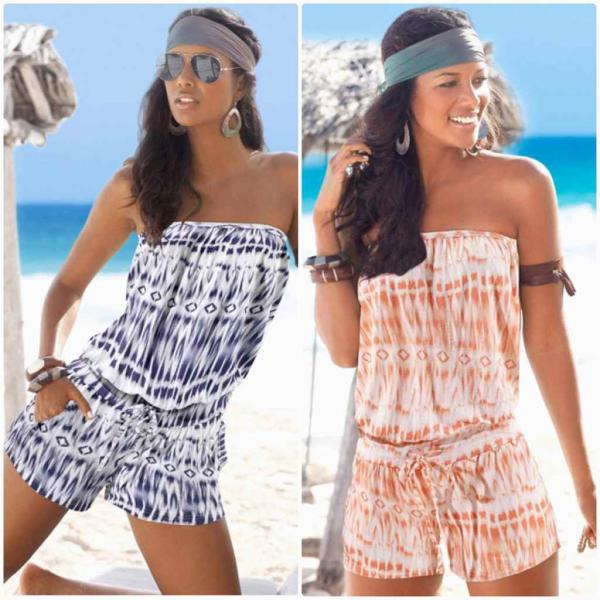 レディース　オフショルダー　ショートパンツ　短パン　春　夏　海　プール　カジュアル　キュート　可愛い　フェミニン　おしゃれ　お出かけ　デイリー　普段着　ネイビー　オレンジ　ブラウン　S　M　L　XL　サイズ　送料無料