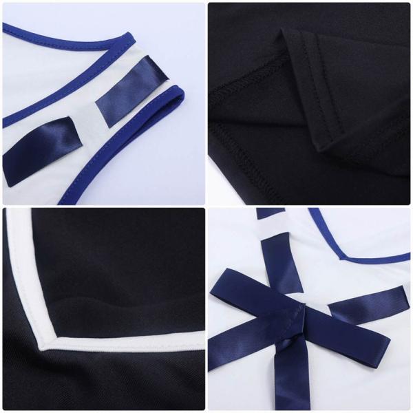 レディース　大きいサイズ　タンクトップ　リボン　Vネック　夏　春　クルーネック　トップス　カジュアル　キュート　大人　可愛い　フェミニン　おしゃれ　お出かけ　普段着　デイリー　ブルー　ホワイト　ブラック　S　M　L　XL　2XL　3XL　送料無料