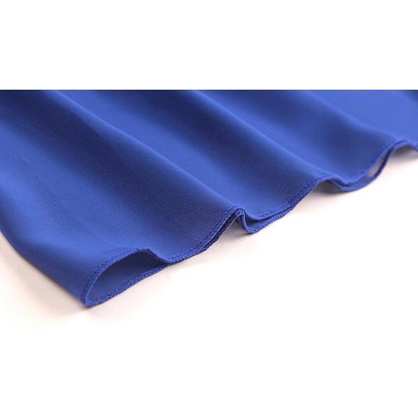 レディース　ボトムス　シフォン　スカート　無地　ミモレ丈　裏地　カジュアル　大人可愛い　キュート　フェミニン　おしゃれ　ホワイト　ブルー　ネイビー　レッド　グリーン　ブラック　イエロー　オレンジ　ブラウン　ピンク　パープル　グレー　F　送料無料