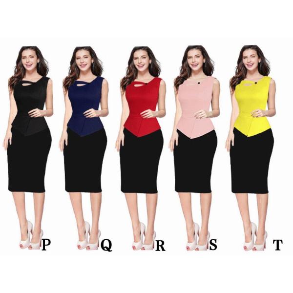 レディース　大きいサイズ　花柄　ノースリーブ　スカート　スリム　タイト　ボトムス　入園式　入学式　卒園式　卒業式　きれいめ　おしゃれ　お呼ばれ　フォーマル　ブルー　ブラック　レッド　イエロー　ピンク　S　M　L　XL　2XL　送料無料