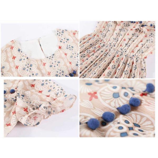 レディース　シフォン　ワンピース　キャンディスリーブ　ボリュームスリーブ　ミディ丈　　春　夏　スカート　カジュアル　キュート　可愛い　フェミニン　きれいめ　上品　エレガント　おしゃれ　お出かけ　デイリー　普段着　ベージュ　S　M　L　XL　サイズ　送料無料