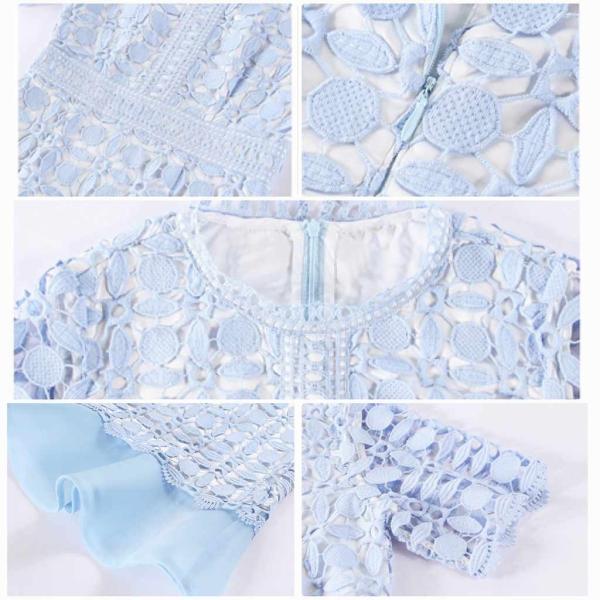 レディース　総レース　ワンピース　ドレス　タイト　半袖　ミニ丈　春　夏　スカート　結婚式　フォーマル　二次会　お呼ばれ　パーティードレス　きれいめ　清楚　上品　エレガント　おしゃれ　お出かけ　ベージュ　S　M　L　XL　サイズ　送料無料